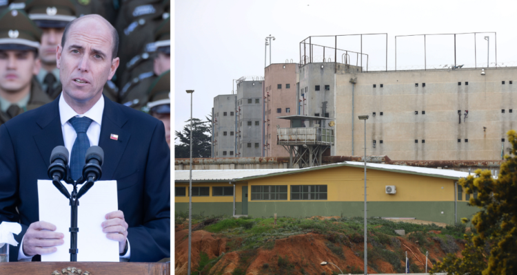 Ministro Arrau adelanta posible nueva cárcel para la región de Valparaíso: ocupación alcanza el 192%