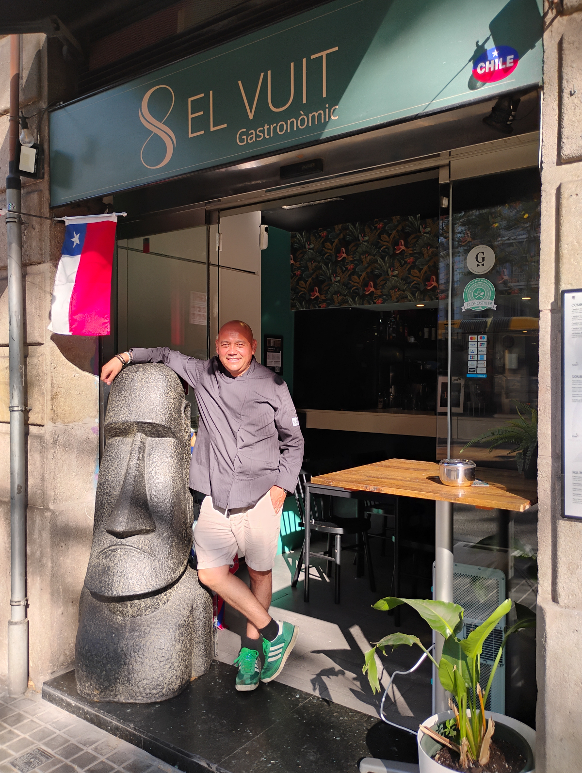 El moai de El Vuit