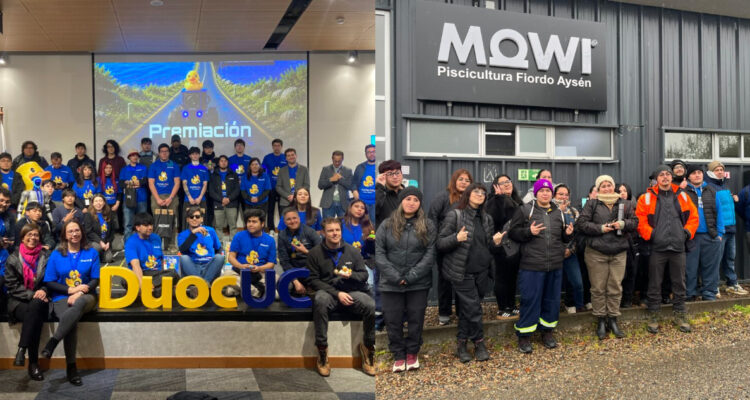 Empresa Mowi Chile impulsa formación de futuros profesionales para salmonicultura en Los Lagos y Aysén