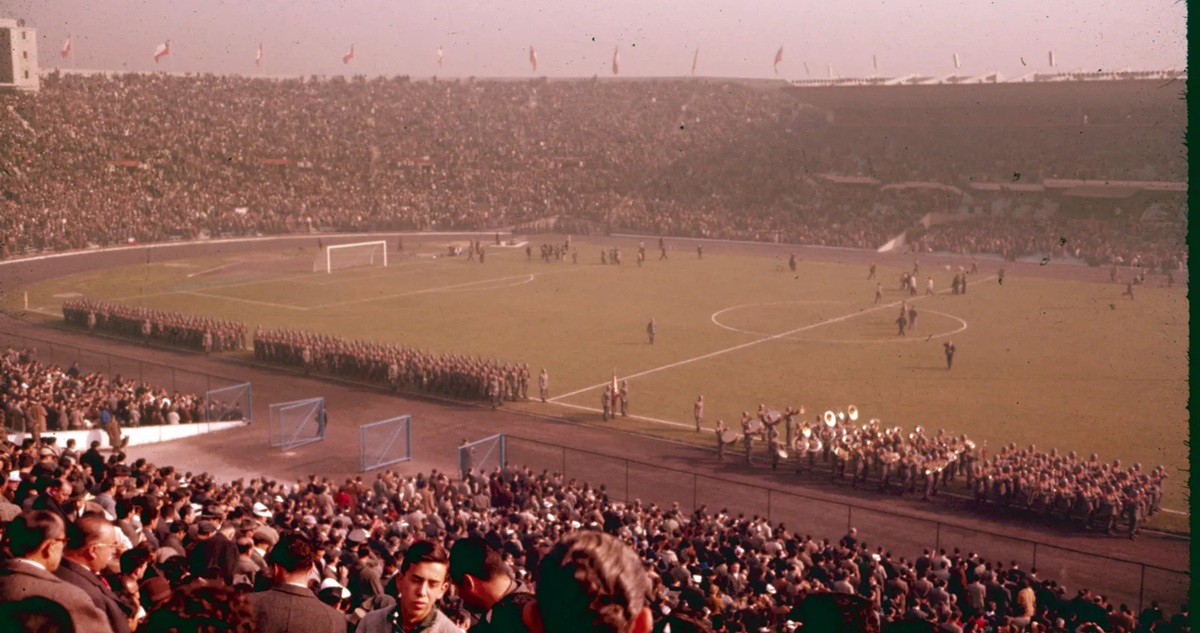 Mundial Chile 1962, Estadio Nacional, colección Familia Muñoz de la Fuente, Archivo Enterreno