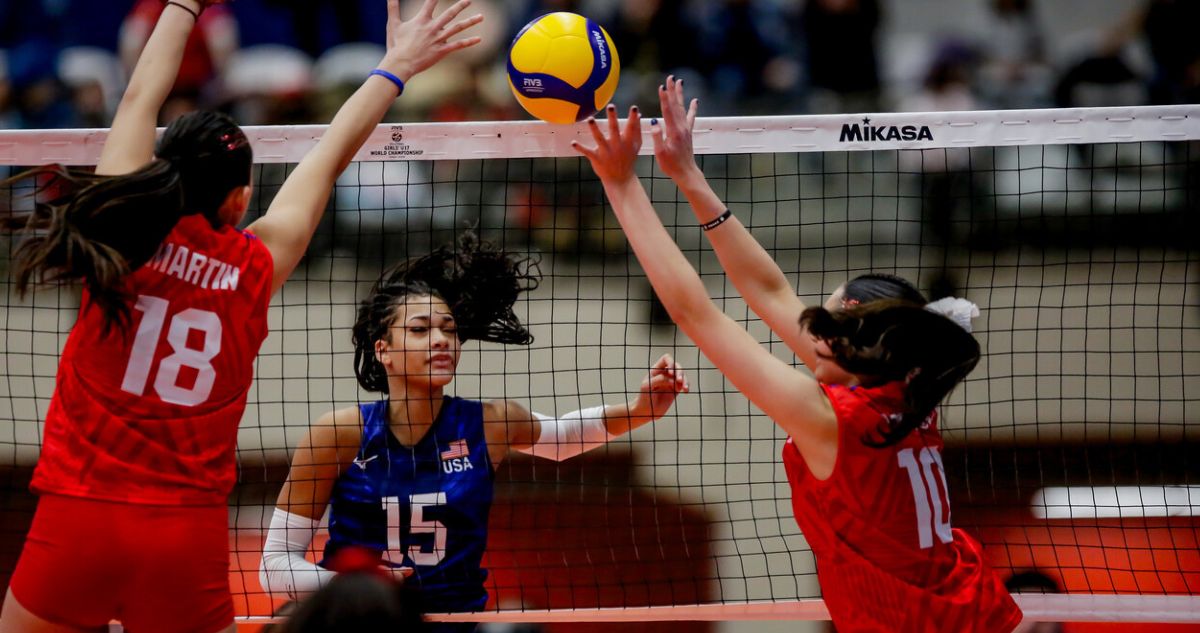 Chile cayó con EEUU en el Mundial Sub 17 de Voleibol femenino.