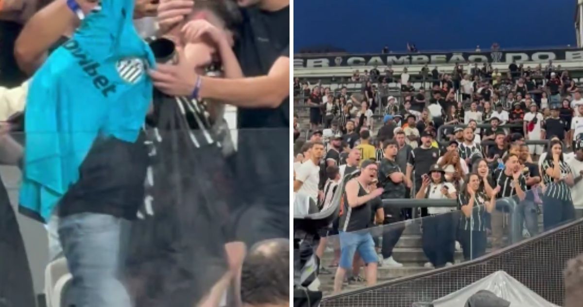 Neymar regaló su camiseta a niño de Corinthians y desató escándalo en Brasil.