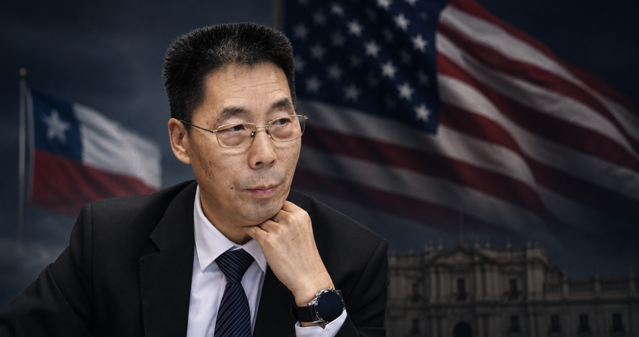Embajador de China se lanza contra EEUU por presionar a Chile: "Se creen el emperador de América"