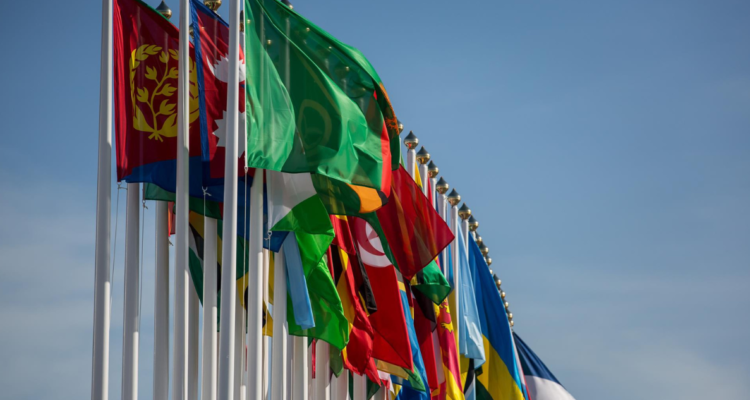Las banderas de los países que participaron en la XVII cumbre del Movimiento de países No Alineados | EFE