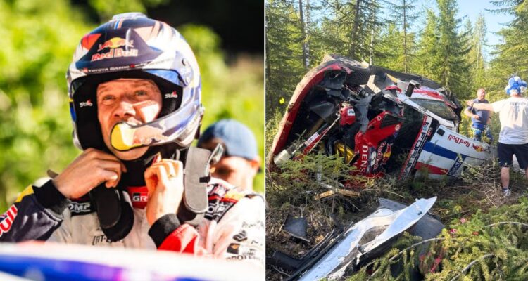 Ogier Finlandia accidente