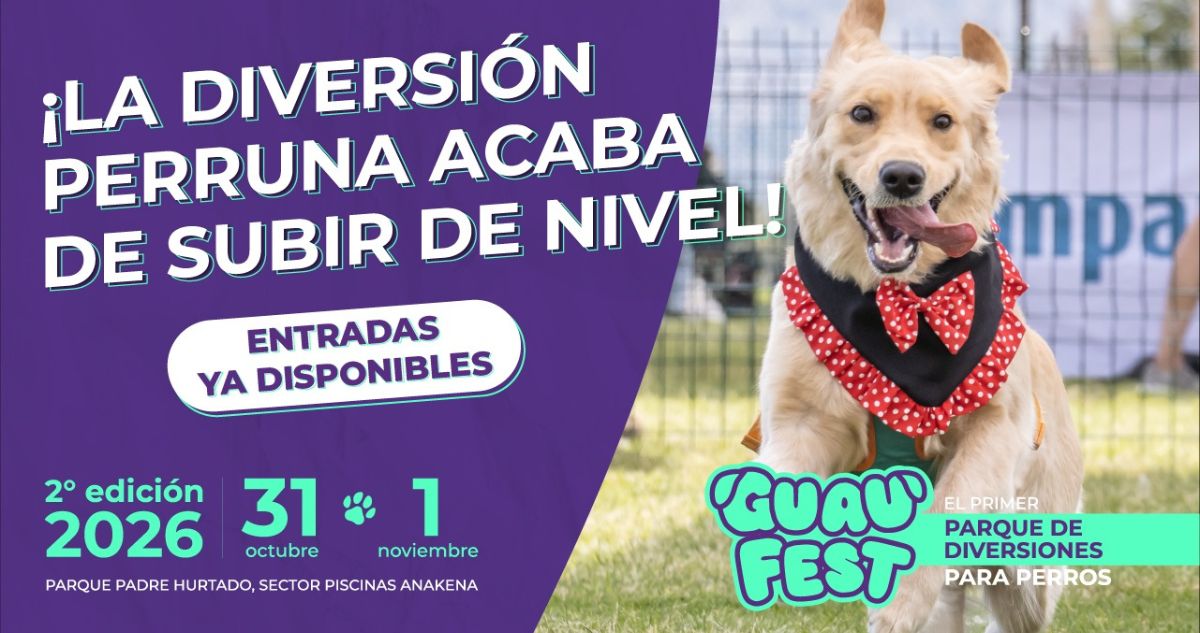Parque de diversiones 100% para perros prepara segunda edición en Las Condes: cómo conseguir tickets