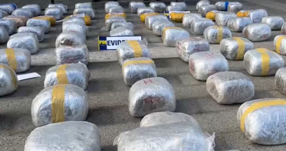 PDI destaca aumento del 114% en incautación de drogas en la región de Los Ríos
