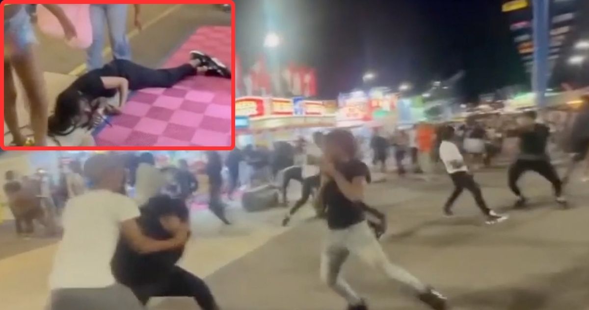Video | Descomunal pelea entre decenas de asistentes sembró el caos en festival familiar de EE.UU