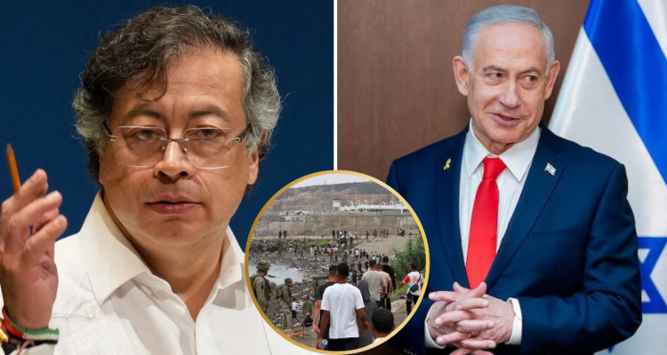 Petro cuestiona a Netanyahu