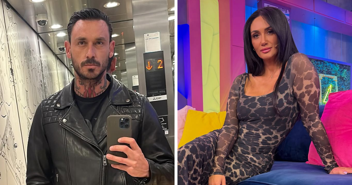 Mauricio Pinilla y Pamela Díaz