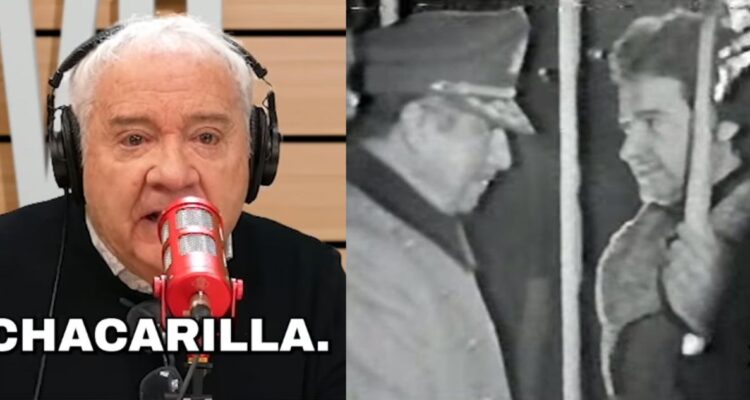 “Pollo” Fuentes se molesta y defiende su presencia en recordado acto con Pinochet: “Era un premio”