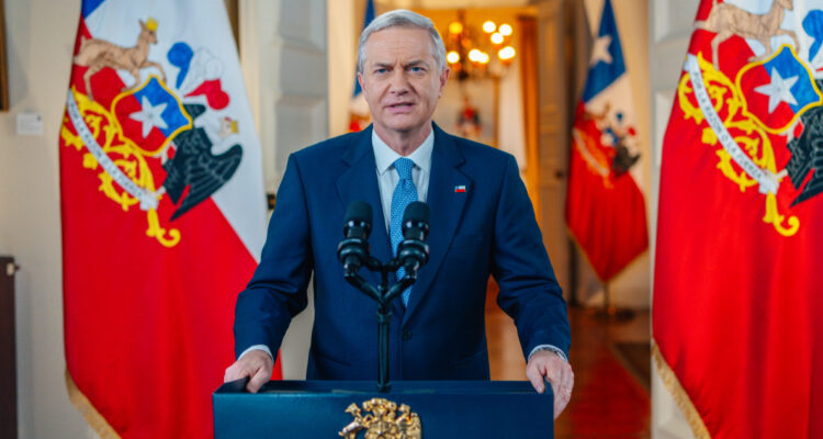 Presidente Kast anuncia en cadena nacional su megarreforma en seguridad: “Seremos implacables”