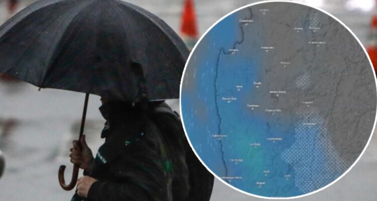 Nubes tornádicas, tormentas y precipitaciones débiles: el pronóstico para diferentes en zonas de Chile