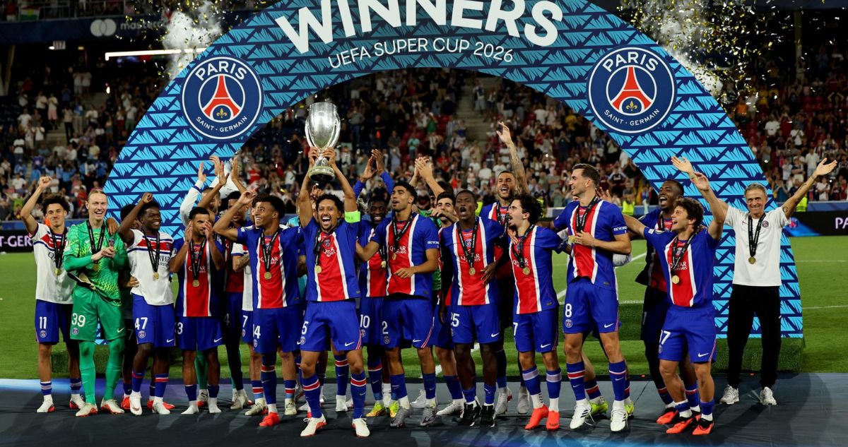 PSG superó al Aston Villa y conquista bicampeonato de la Supercopa de Europa