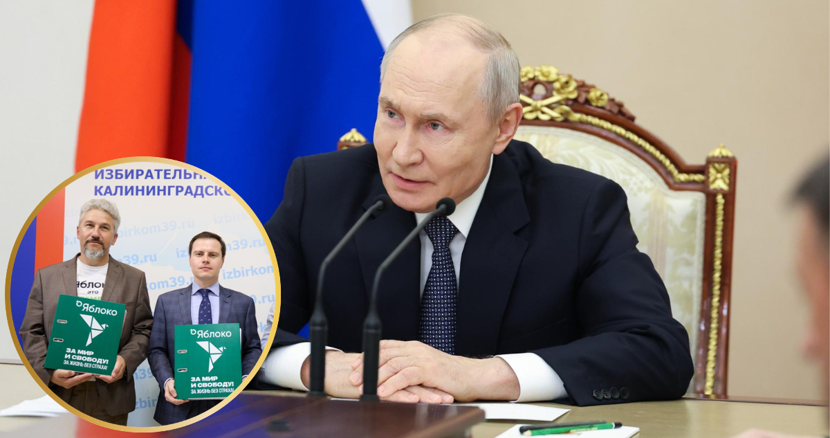 Aliados de Vladimir Putin (foto) quieren excluir a Yábloko de las elecciones
