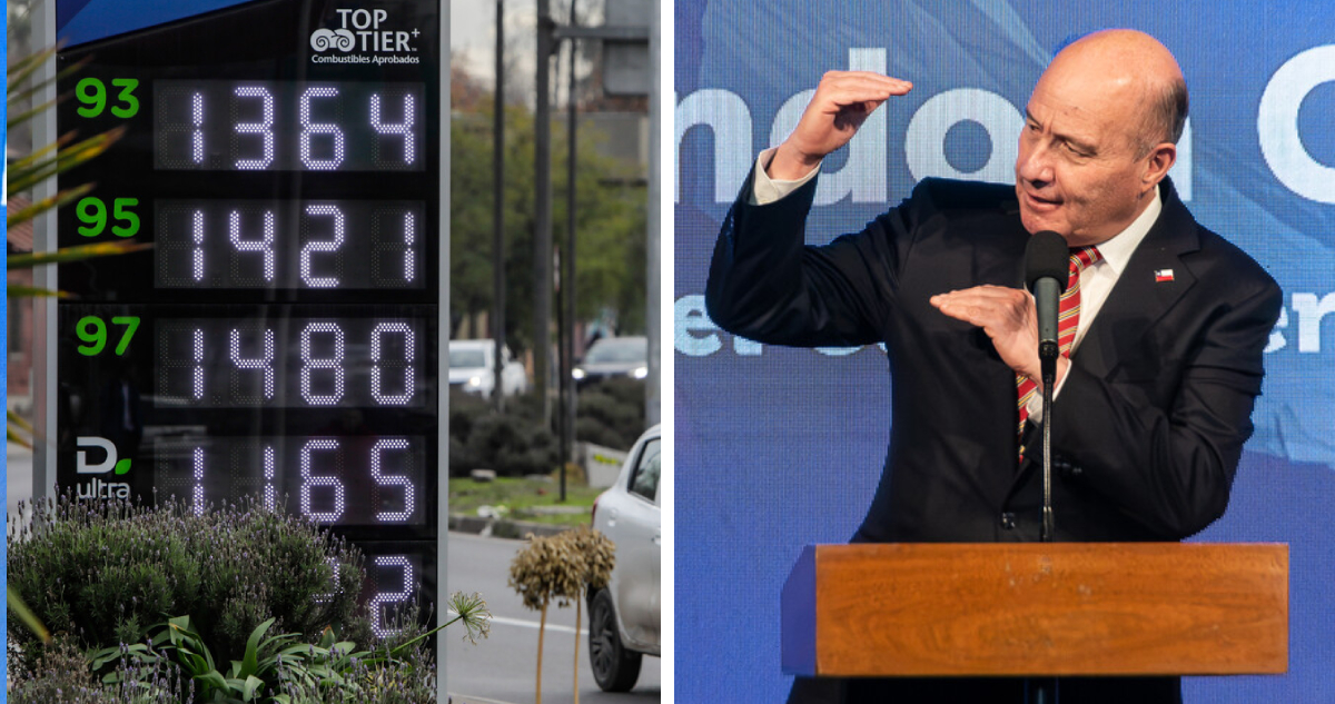 Quiroz confirma que “queda por traspasar $200 por litro” al diésel y prevé nuevas alzas de precio