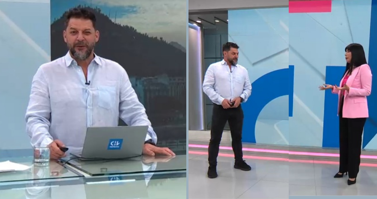 Rafael Cavada salió salir de pantalla en CHV