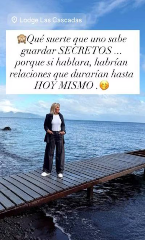 Instagram Storie de Raquel Argandoña