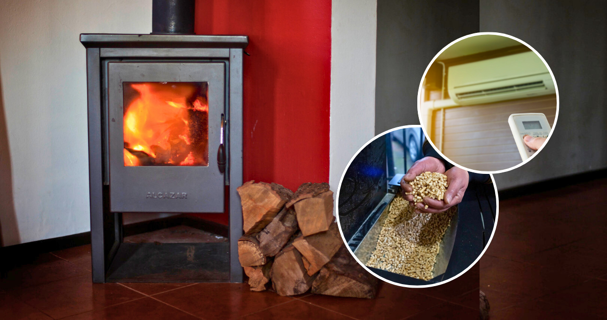 Si vives en una de estas 21 comunas, puedes postular a una estufa a leña o aire acondicionado