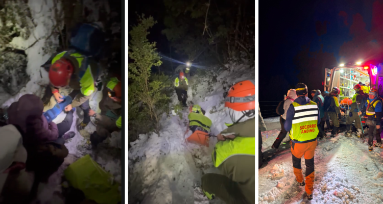 Rescatan a excursionista que sufrió lesión en Cerro Sarnoso de Puyehue: no llevaba el equipo adecuado
