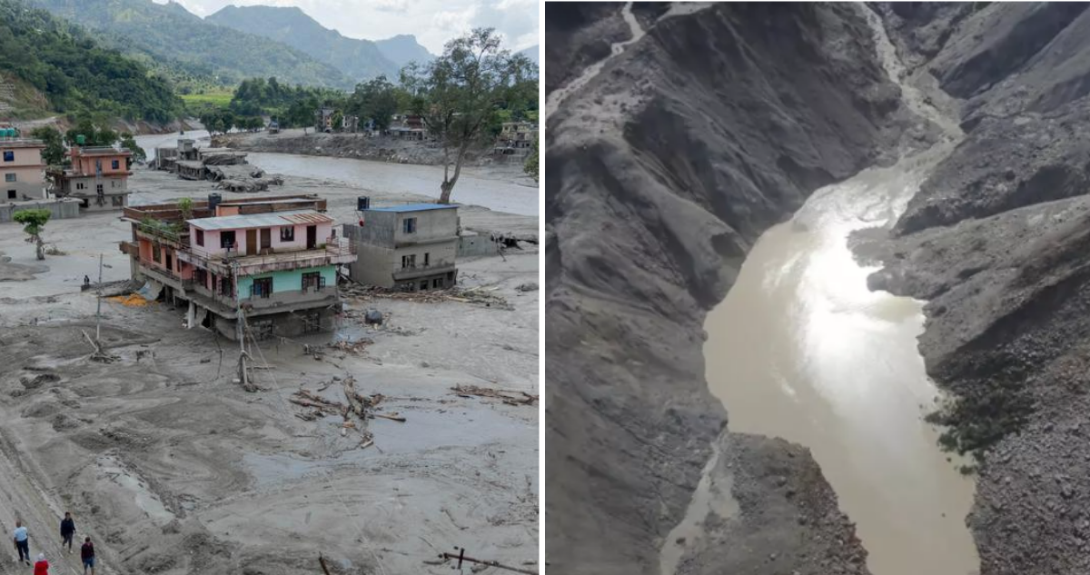 Alerta en Nepal por riesgo de nueva riada ante desborde de lago: van 550 muertos y 2.500 desaparecidos