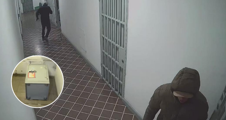 Frustran millonario robo contra joyería en Santiago: delincuentes no lograron llevarse la caja fuerte