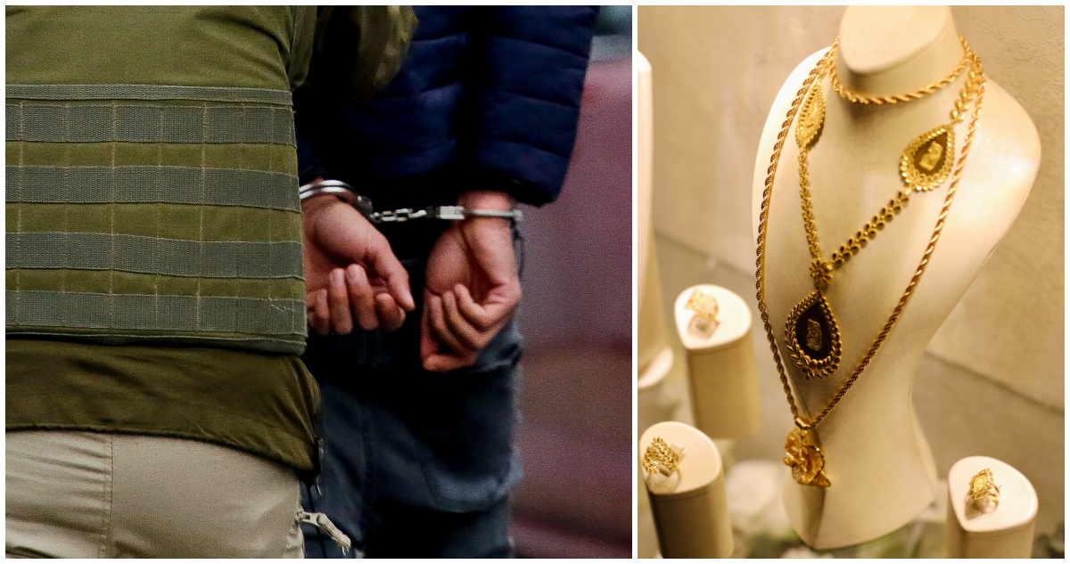 Tres delincuentes pidieron ver lujoso collar en joyería de Los Ángeles para luego huir con la alhaja