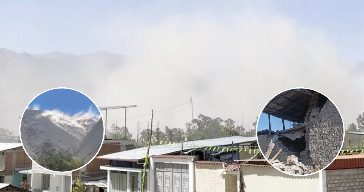 Terremoto 7,2 ha dejado al menos 3 heridos y daños en más de 10 colegios y centros de salud en Perú