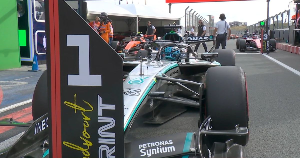 Russell Sprint qualy