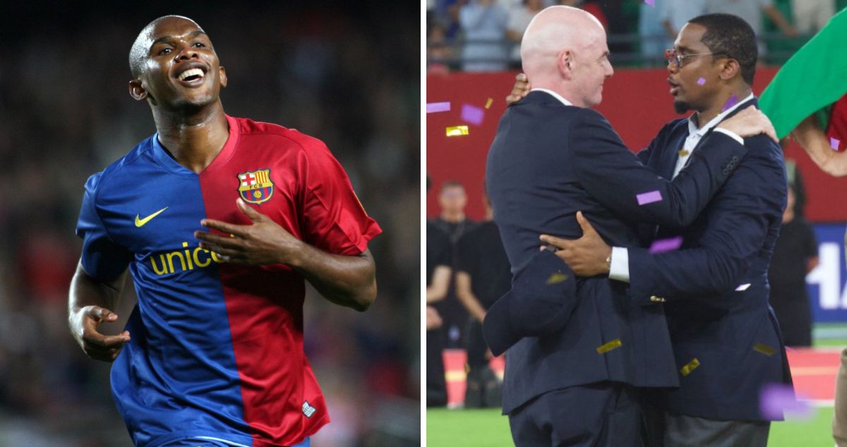 Samuel Eto’o ratificó apoyo de Camerún a Gianni Infantino.