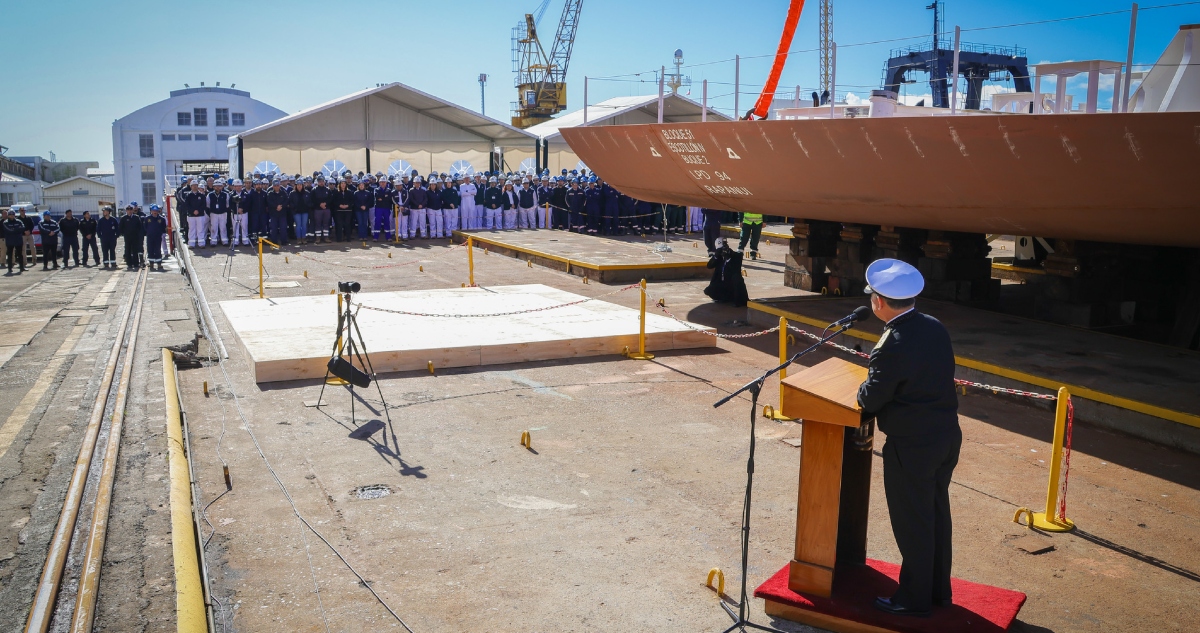 Segundo buque multipropósito que se construye en ASMAR Talcahuano