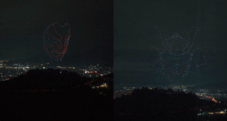 Nissan presenta nueva etapa comercial en Chile con show de drones en Parquemet