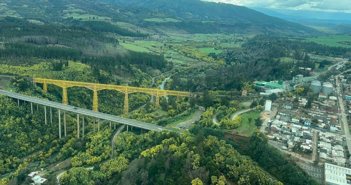 Sistema frontal en La Araucanía