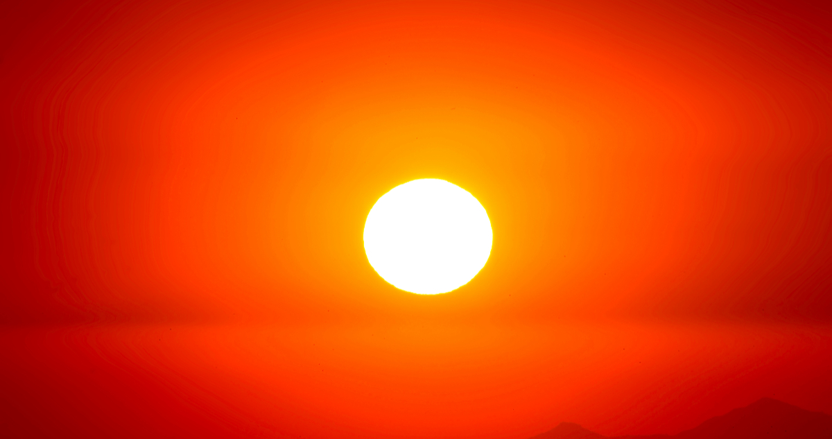 Foto del Sol para ilustrar nota sobre los efectos de El Niño en el verano