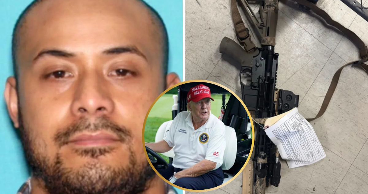 Sujeto irrumpió armado en campo de golf de Donald Trump