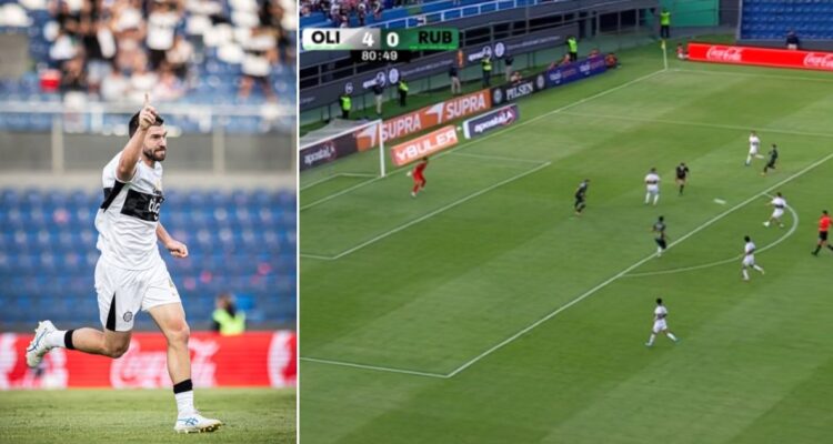 Tim Payne anotó un golazo en su debut con Olimpia en Paraguay