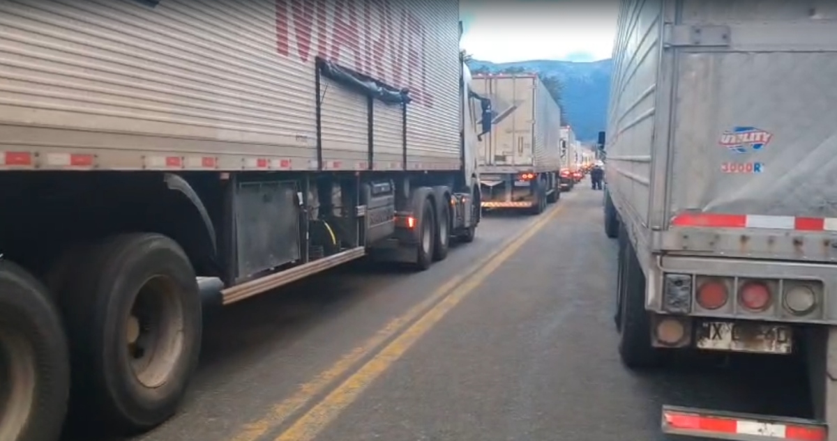 Transportistas chilenos denuncian que paso El Rincón privilegia a camiones argentinos y brasileños