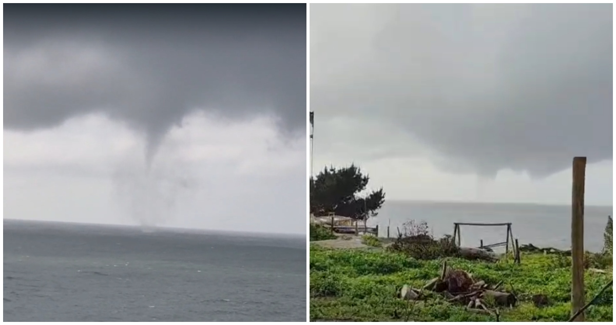 Tromba marina en Constitución