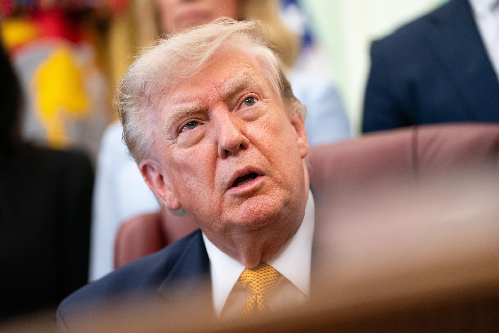 El presidente de EEUU, Donald Trump