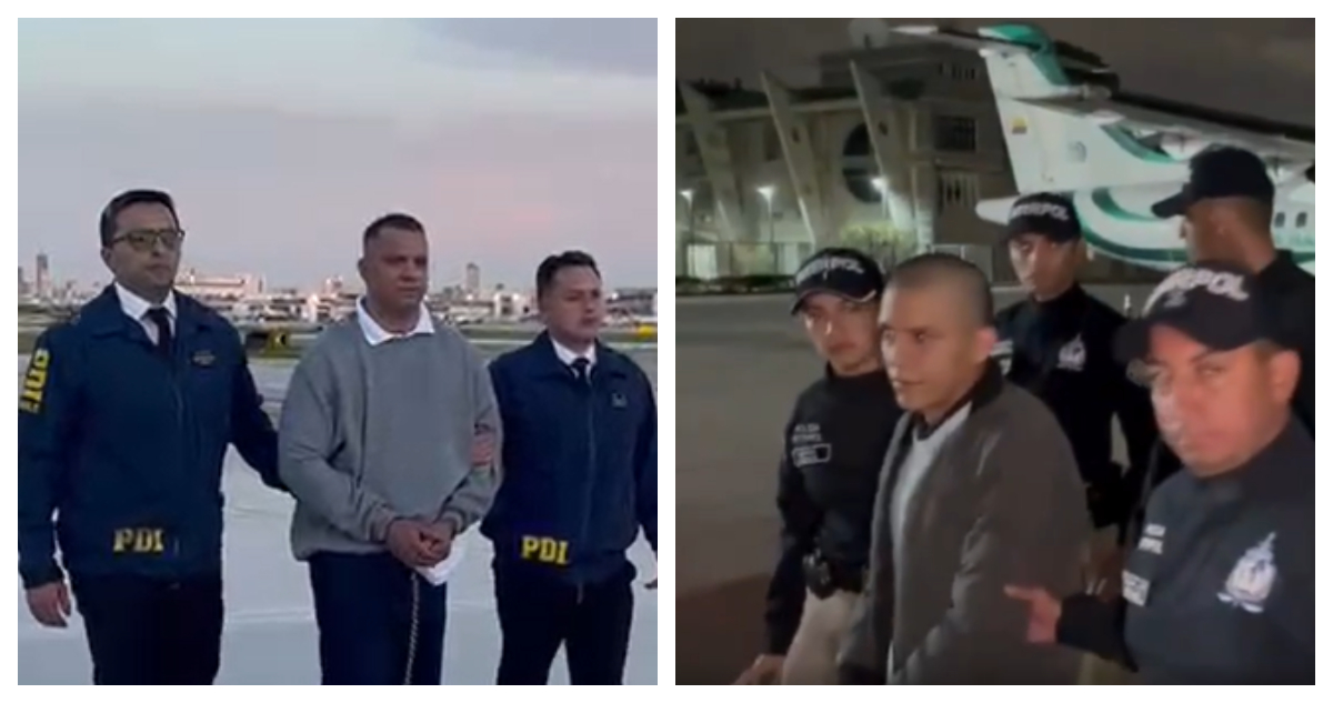 Llegan a Chile “El Turko” y “El Gocho”, piezas clave en el crimen de Ronald Ojeda