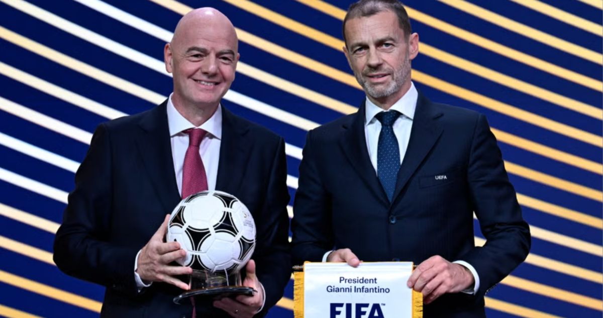 UEFA FIFA Infantino