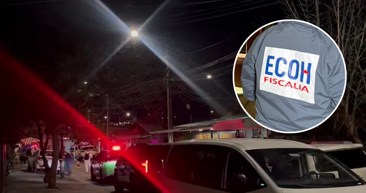 Un muerto y otra víctima en riesgo vital deja balacera en sector de feria libre de La Florida