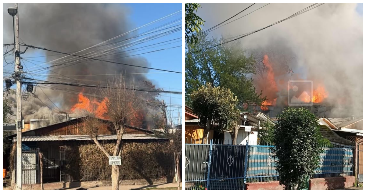 Una persona con movilidad reducida muere tras quedar atrapada en incendio de Cerro Navia