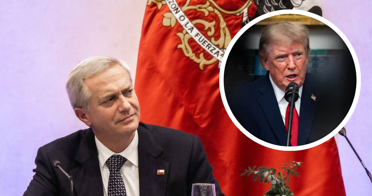 Presidente José Antonio Kast y presidente Donald Trump.