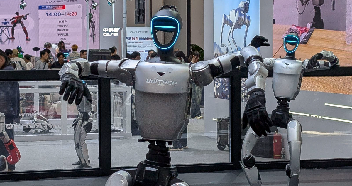 Unitree, la empresa china que fabrica robots humanoides, se disparó hasta 629% en la Bolsa