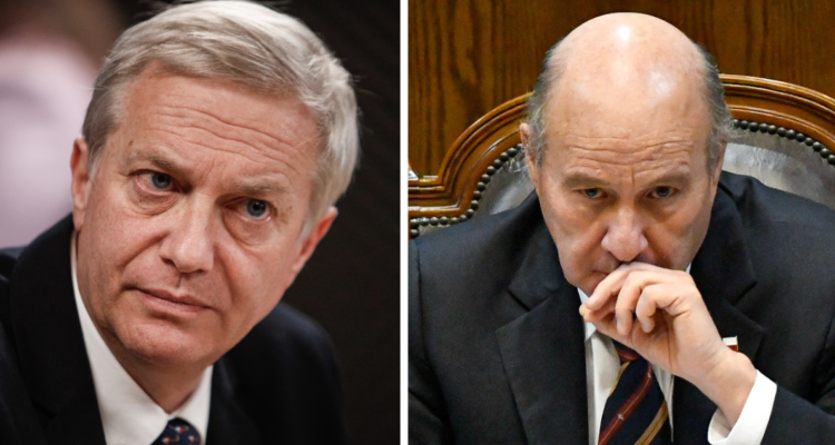 José Antonio Kast y Jorge Quiroz.