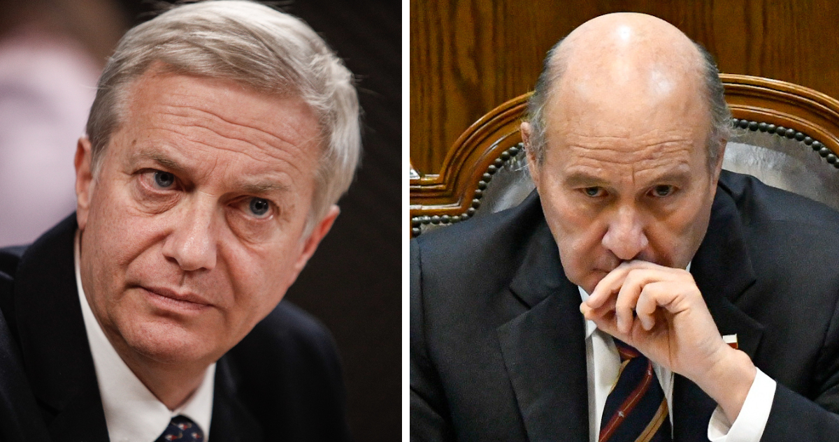 José Antonio Kast y Jorge Quiroz.