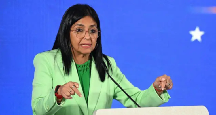 Delcy Rodríguez, presidenta encargada de Venezuela
