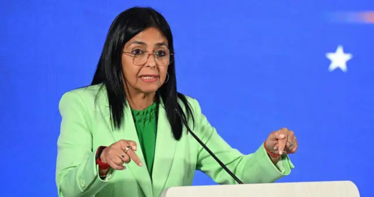 Delcy Rodríguez, presidenta encargada de Venezuela
