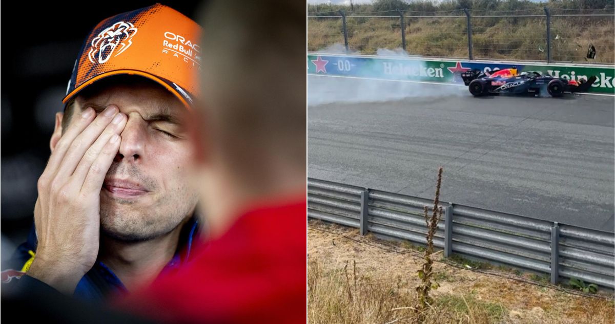 Max Verstappen y su alivio tras accidente en el GP de Países Bajos